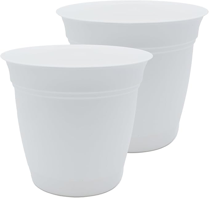 The HC Companies 16 Inch Eclipse Round Planter Pots by TheHCCompanies