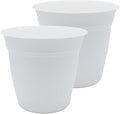 The HC Companies 12 Inch Eclipse Round Planter Pots by TheHCCompanies