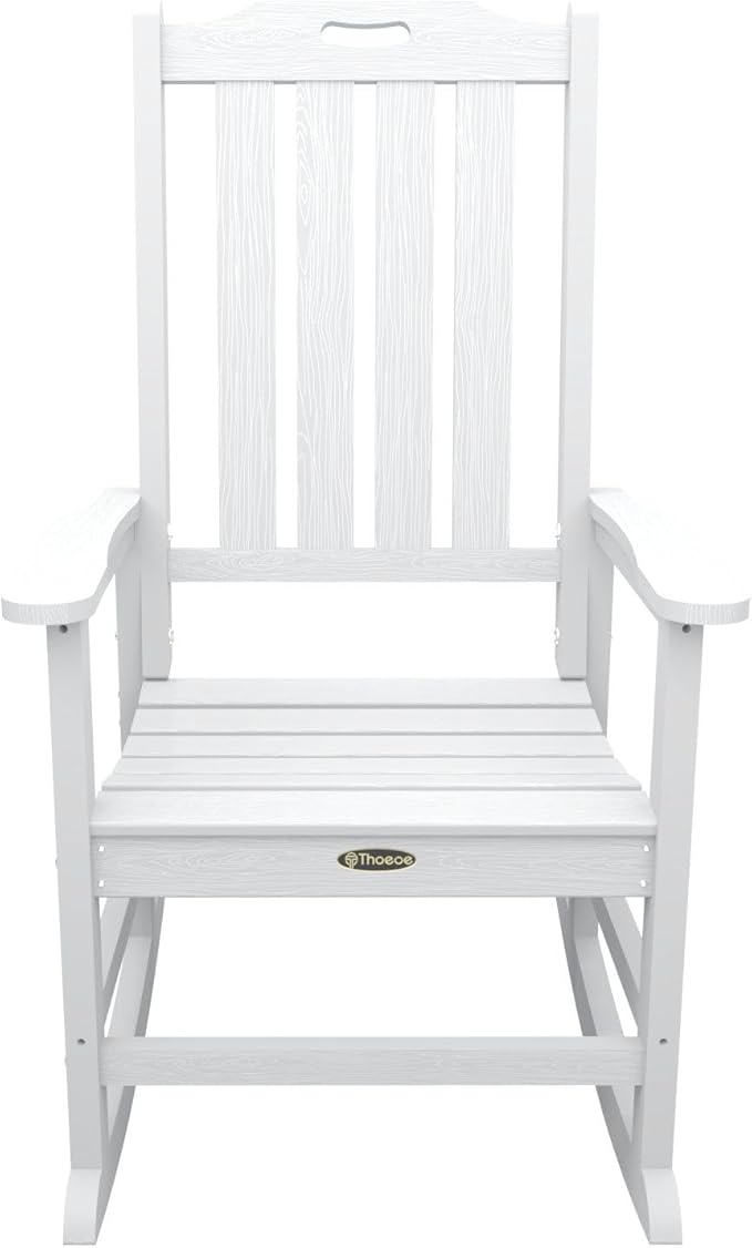Oversized Rocking Chair Set of 8, Outdoor Rocking Chair - Image 4