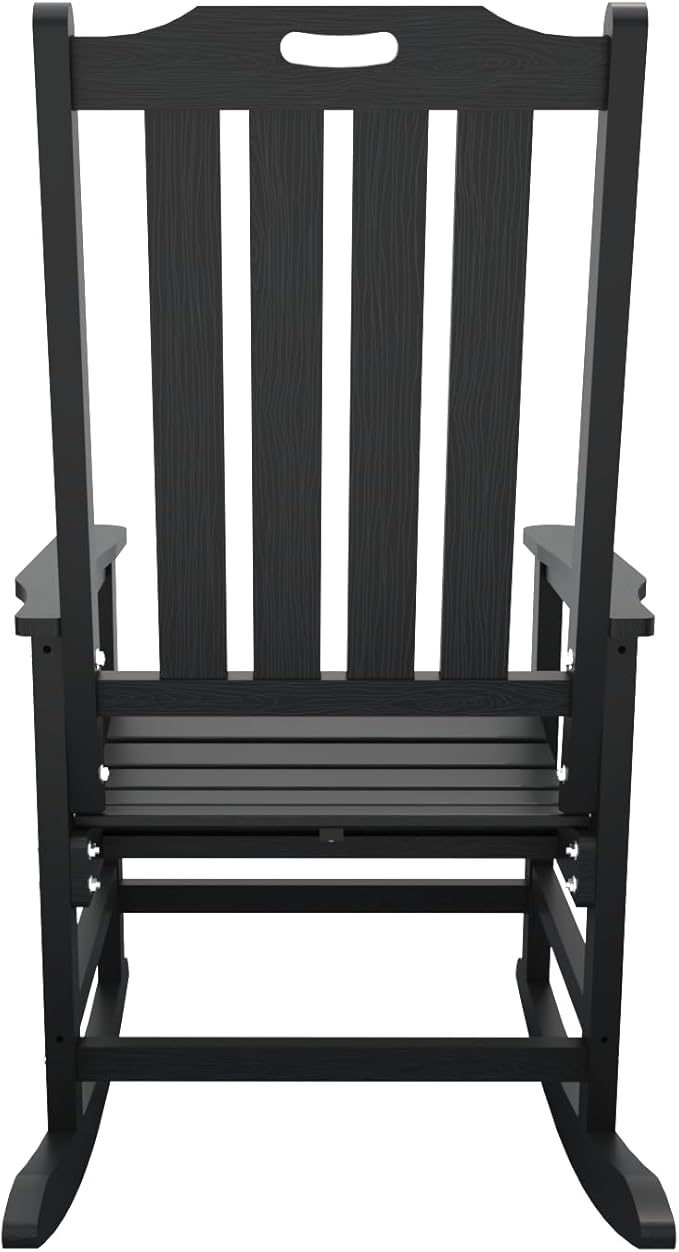 Oversized Rocking Chair Set of 4, Outdoor Rocking Chair - Image 6