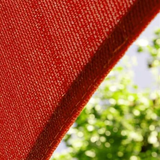 Amgo Custom Size 10' x 10' x 10' Red Triangle Sun Shade Sail Order to Make - Image 8
