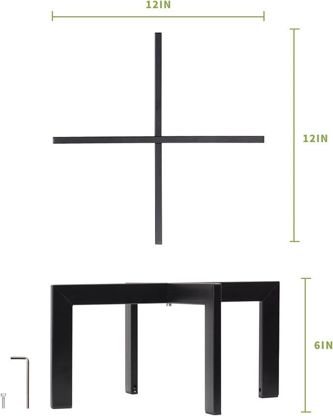 IZIDDO Plant Stand Indoor Outdoor, Metal Mid-Century Pot Stand, Modern Plant - Image 6