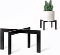 IZIDDO 4 Pack Plant Stand Indoor Outdoor, Metal Mid-Century Pot Stand, Modern by IZIDDO