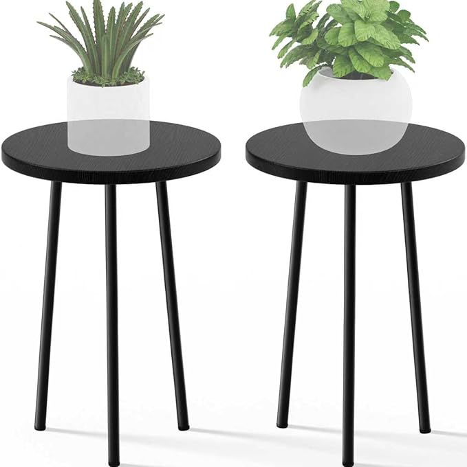 Plant Stand Indoor Outdoor: 2 Pack Indoor Plant Stand 20'' Convertible by SAKSUNFORYOU