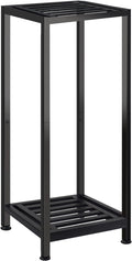 Plant Stand Indoor Outdoor Heavy Duty Wrought Iron Pedestal Stands Metal Plant by Lilybud--lily