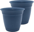 The HC Companies 12 Inch Eclipse Round Planter Pots by TheHCCompanies