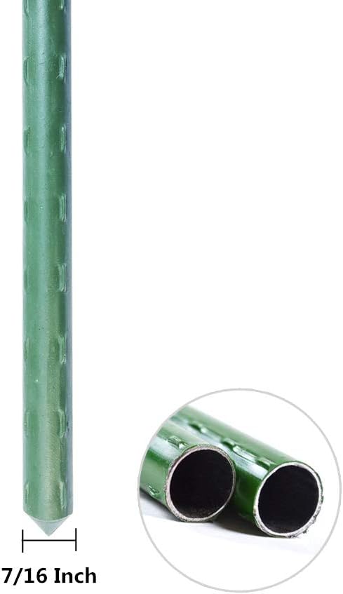 WAENLIR Garden Stakes 60 inch 5ft Sturdy Tomato Stakes, Plant Stakes - Image 2