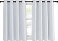 NICETOWN Greyish White Room Darkening Curtain by NICETOWN