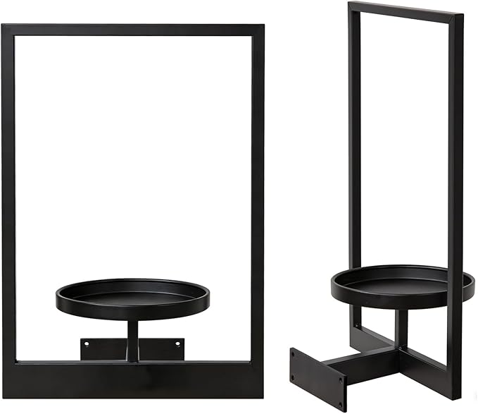 Wall Hanging Plant Stands Planter Shelves, Indoor Outdoor Window Plant Hanger - Image 8