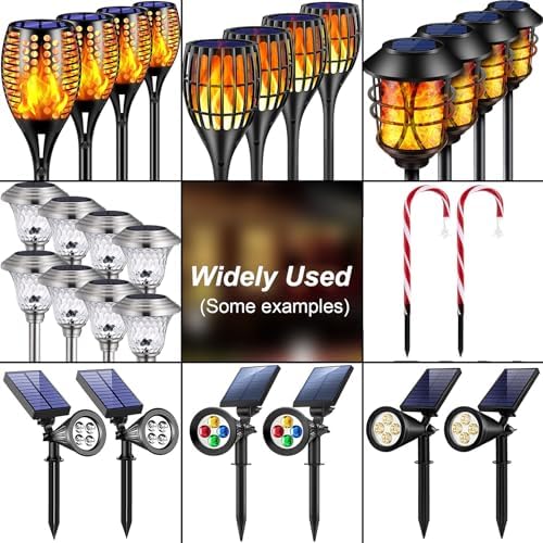Metal Stakes Solar Lights Replacement Spike - Image 4