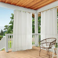 TOWN & COUNTRY BASICS Heavyweight Vanilla Grommet Curtain | Light Filtering | by TOWN+%26+COUNTRY+BASICS