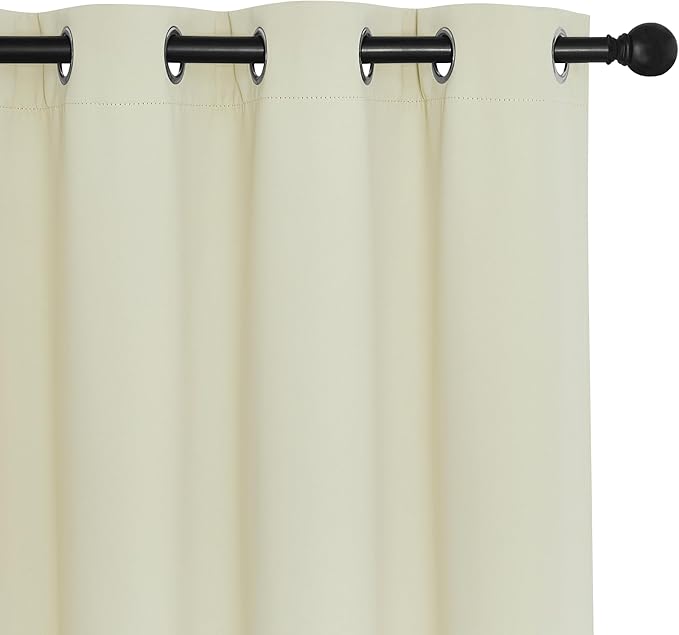 NICETOWN Blackout Sliding Glass Door Curtains, Room Darkening Thermal Insulated - Image 7