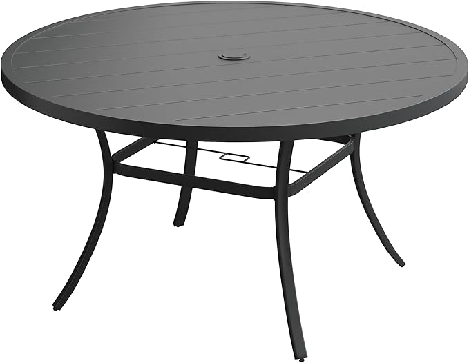 VICLLAX 60" Outdoor Round Patio Table by HOME