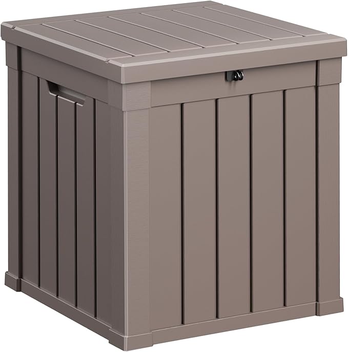 EasyUp 50 Gallon Deck Box Outdoor Storage Box by EASYUP