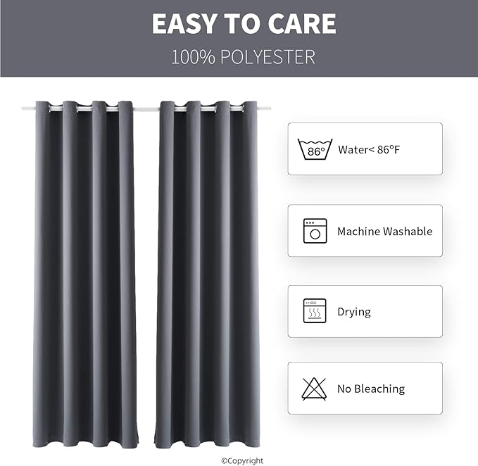 DIVA EN CAMINO DEC Outdoor Patio Curtain Waterproof Darkening Thermal Insulated - Image 6