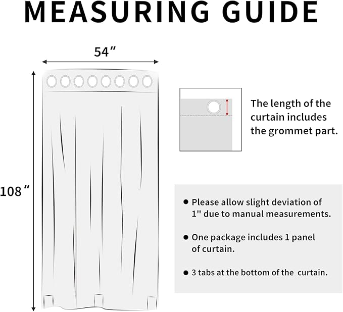 Easy-Going Linen Look Outdoor Curtains Waterproof Windproof Porch Curtains - Image 7