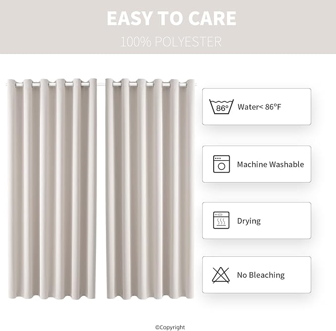 DIVA EN CAMINO DEC Outdoor Patio Curtain Waterproof Darkening Thermal Insulated - Image 7