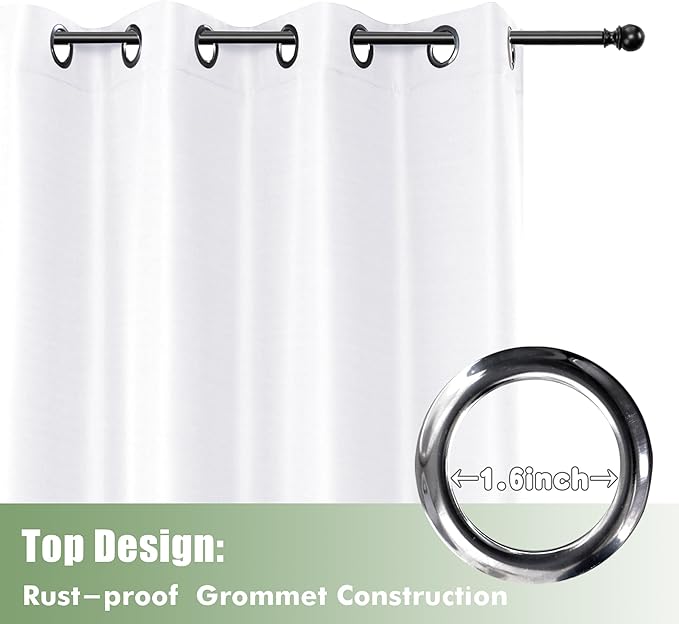 HolidayIdeas Waterproof Outdoor Curtains - Image 4