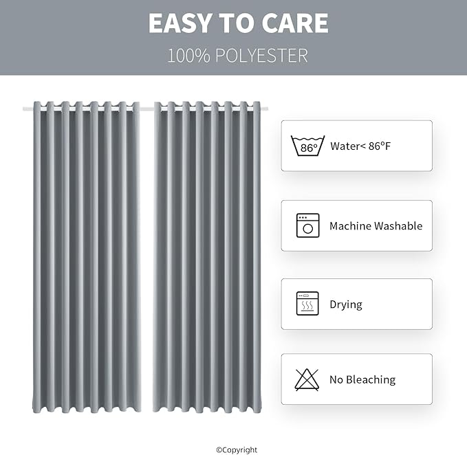 Waterproof Outdoor Curtain W105 x L95 - Image 7