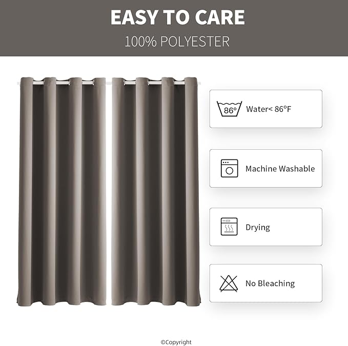 DIVA EN CAMINO DEC Outdoor Patio Curtain Waterproof Darkening Thermal Insulated - Image 7
