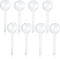 8 Pcs Clear Plant Watering Globes, Plastic Self Watering Bulbs Ball, Garden by -PlantWateringGlobes-