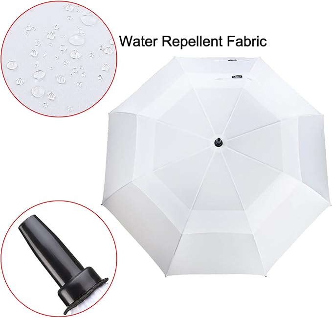 G4Free 47/54/62/68/72 Inch Automatic Open Golf Umbrella Oversize Extra Large - Image 5