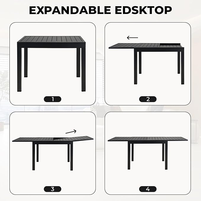 Grand patio 5-Piece Outdoor Dining Set - Image 2