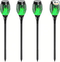 4 Pack Outdoor Solar Flame Light, Solar Lights Outdoor by Unknown