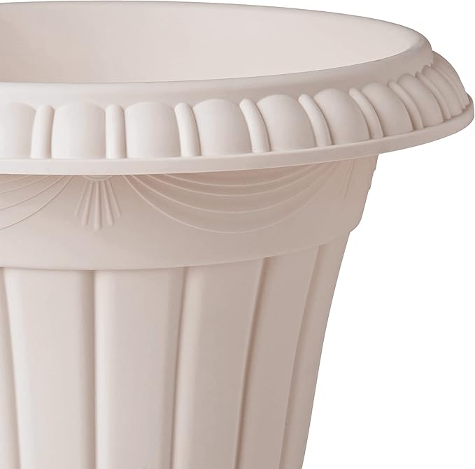 Arcadia Garden Products PL10TP Classic Traditional Plastic Urn Planter - Image 3