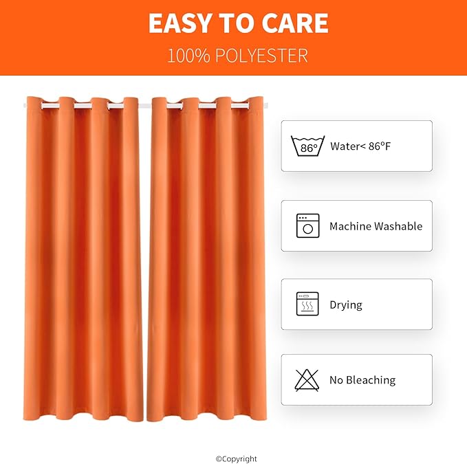 DIVA EN CAMINO DEC Outdoor Patio Curtain Waterproof Darkening Thermal Insulated - Image 7