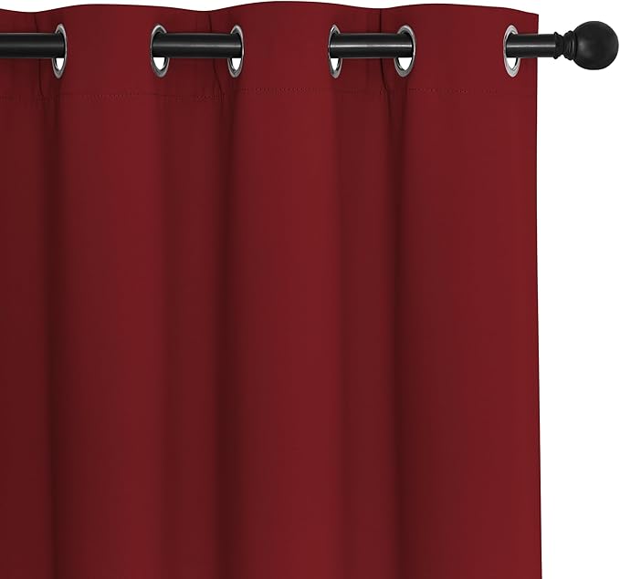 NICETOWN Blackout Drapery Curtain Panel 90 inches Long - Image 7