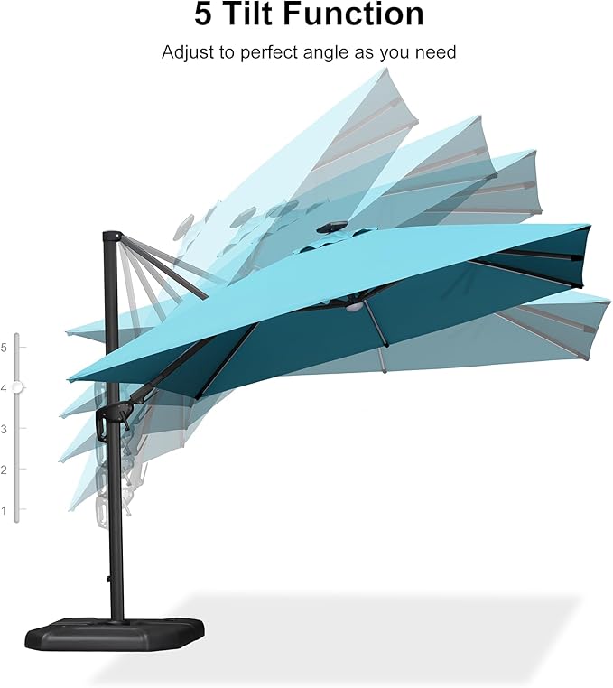 PURPLE LEAF 10 Feet Patio Umbrella - Image 9