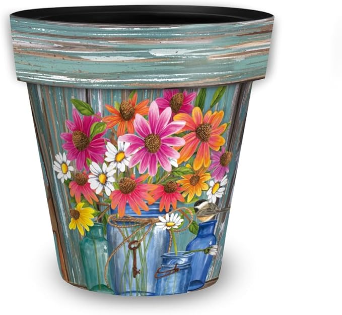 Briarwood Lane Farm Fresh Flowers Small Planter - Image 4