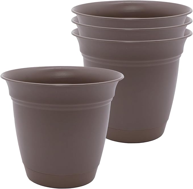 The HC Companies 6 Inch Eclipse Round Planter Pots by TheHCCompanies