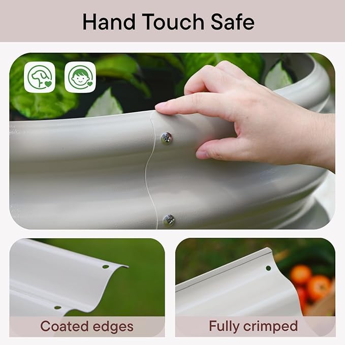 4-Pack Galvanized Raised Garden Bed 8x4x1.5 | 10x2x1.5 ft, Modular Raised - Image 3