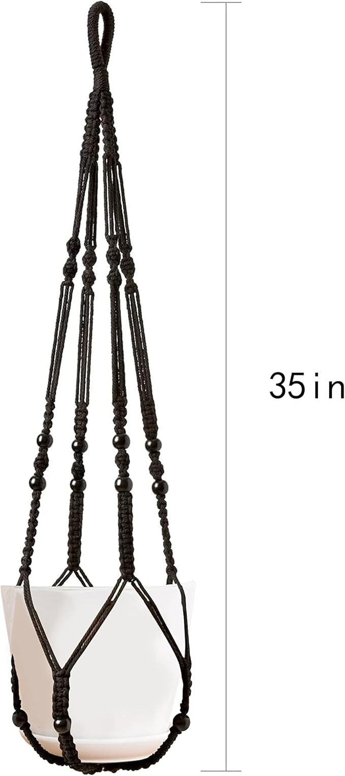 Macrame Plant Hanger Indoor Hanging - Image 6