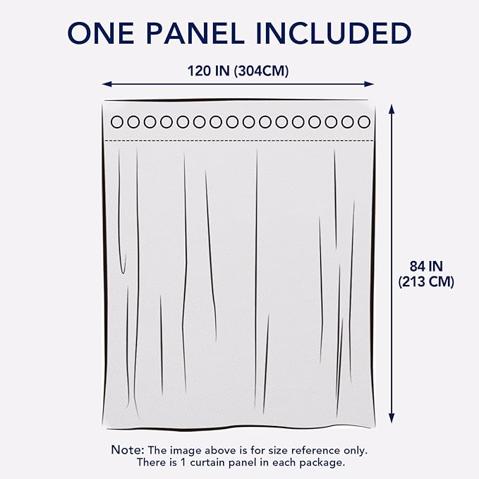PureFit Outdoor Curtains for Patio Waterproof Weatherproof, UV Resistant - Image 6