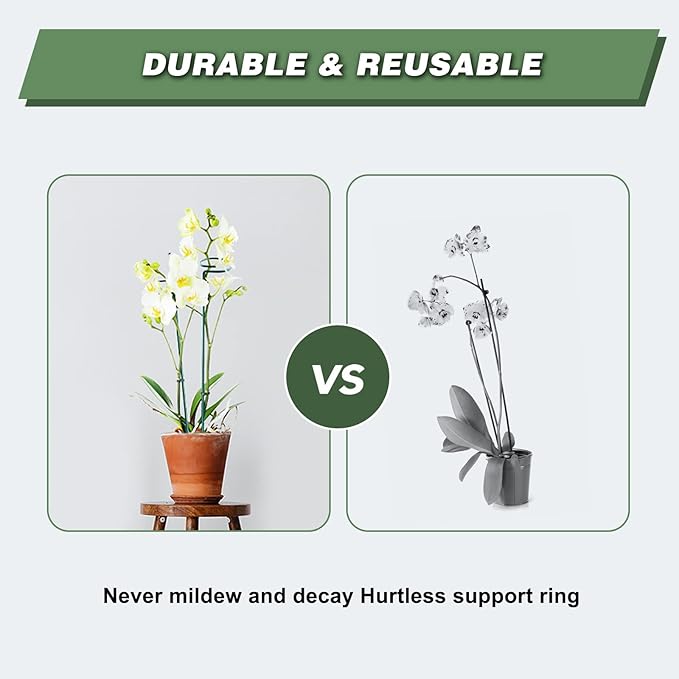Joyhalo 20 Pack Plant Support Stakes 36 Inches, Plant Stakes, Flower Stakes - Image 5