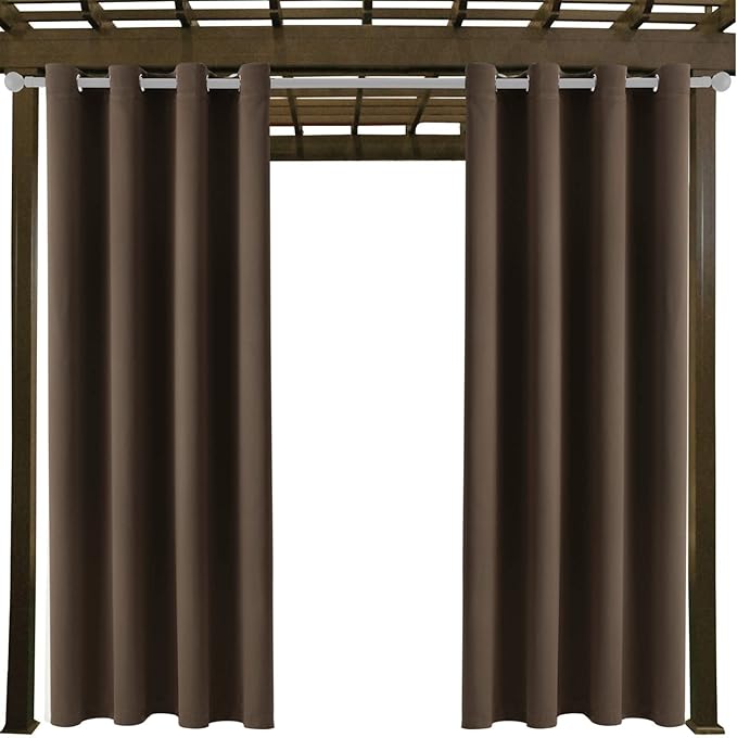 Outdoor Indoor Curtains for Patio Weather-resistant Window Panels Privacy - Image 9