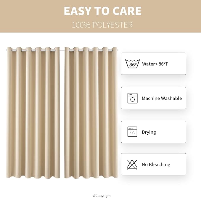 Waterproof Outdoor Curtain W84 x L84 - Image 7