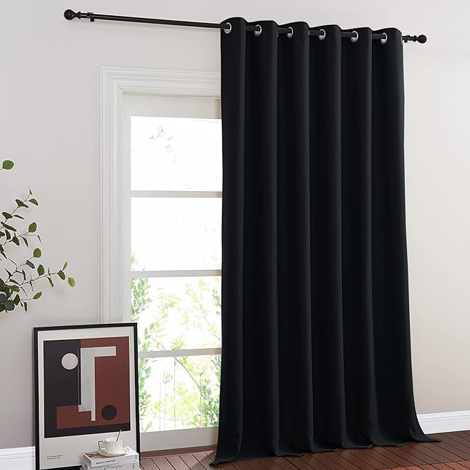 NICETOWN Black Out 132 inch Curtain - Image 2