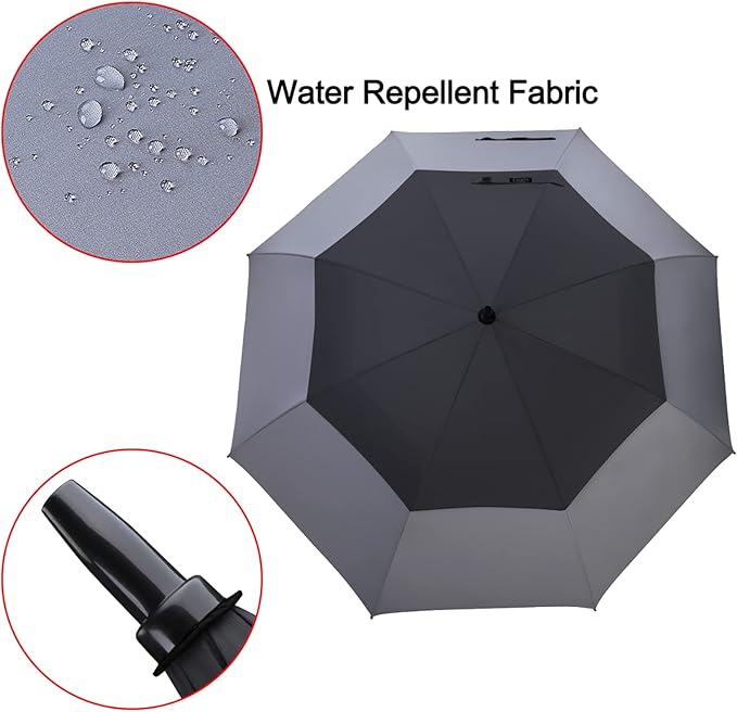 G4Free 47/54/62/68/72 Inch Automatic Open Golf Umbrella Oversize Extra Large - Image 3