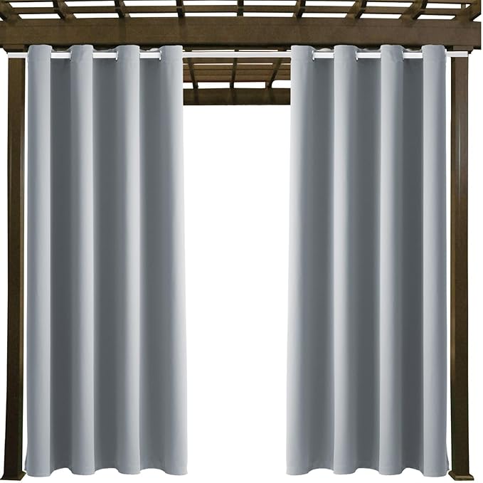 Outdoor Indoor Curtains W52 x L108 - Image 9