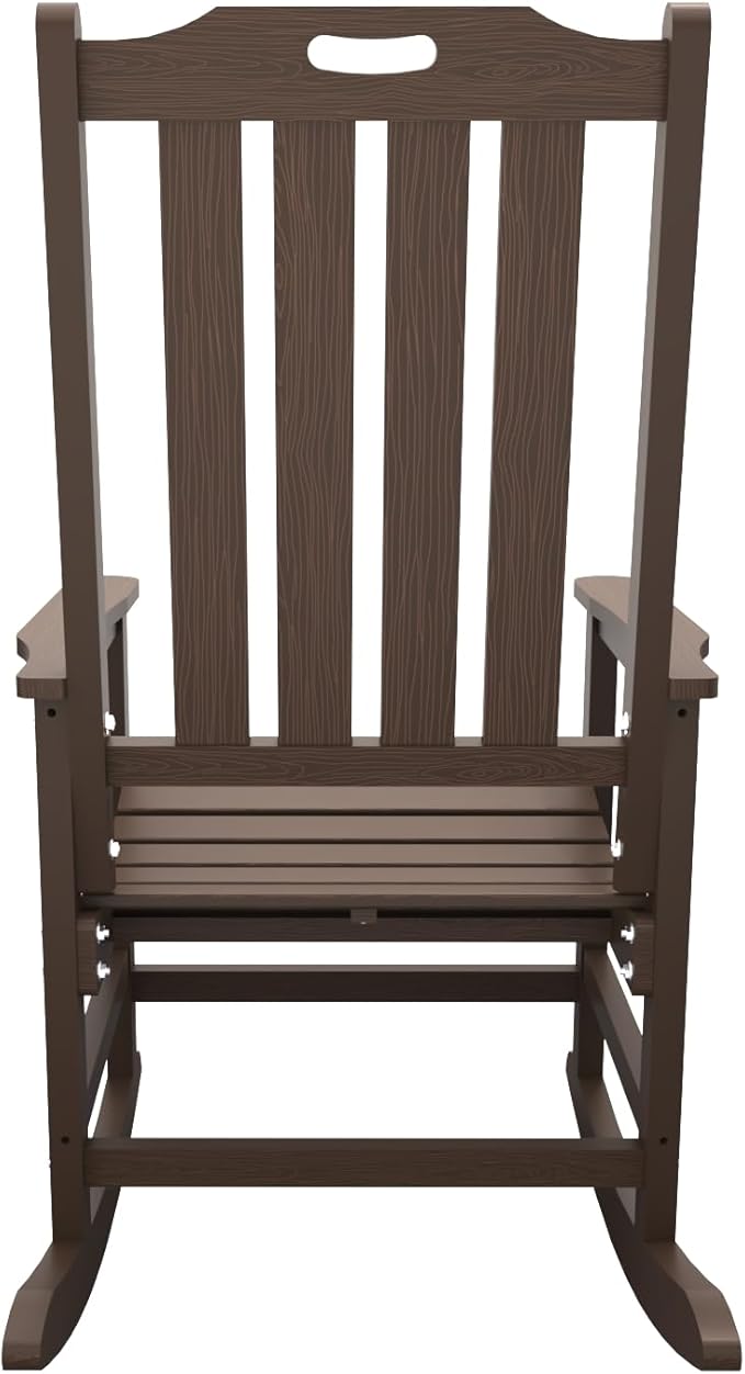 Oversized Rocking Chair Set of 4, Outdoor Rocking Chair - Image 6
