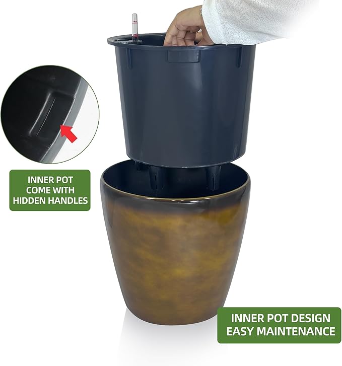 Dexceder 18x17 Self Watering Planter - Image 4