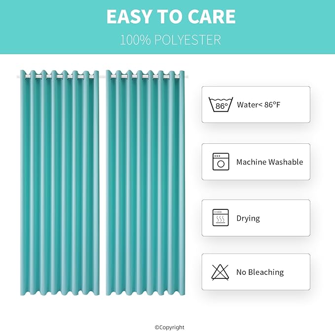 Waterproof Outdoor Curtain W105 x L84 - Image 7