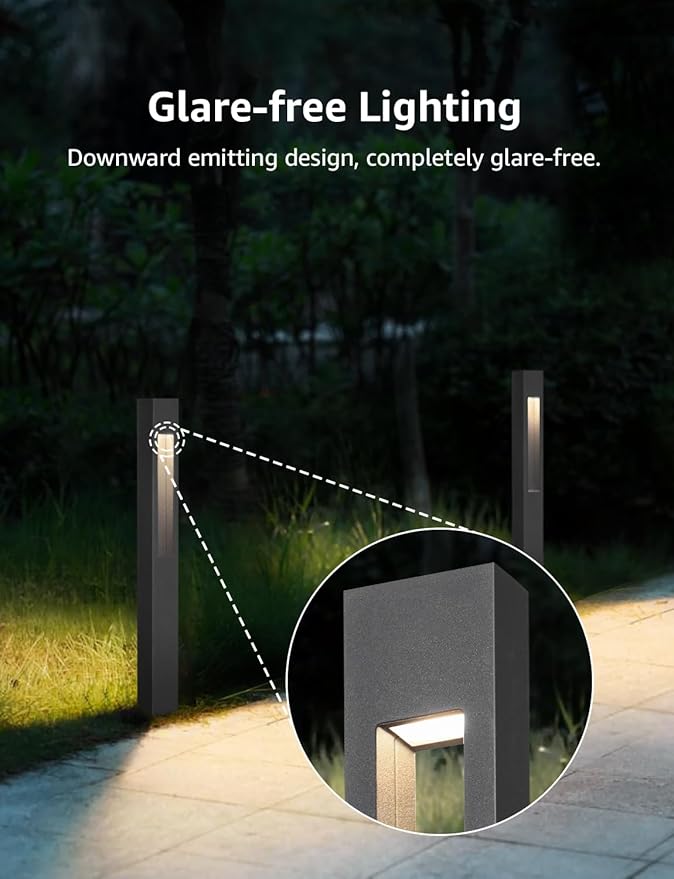 SUNVIE LED Low Voltage Landscape Lights 3W Pathway Lights Low Voltage 12-24V - Image 3