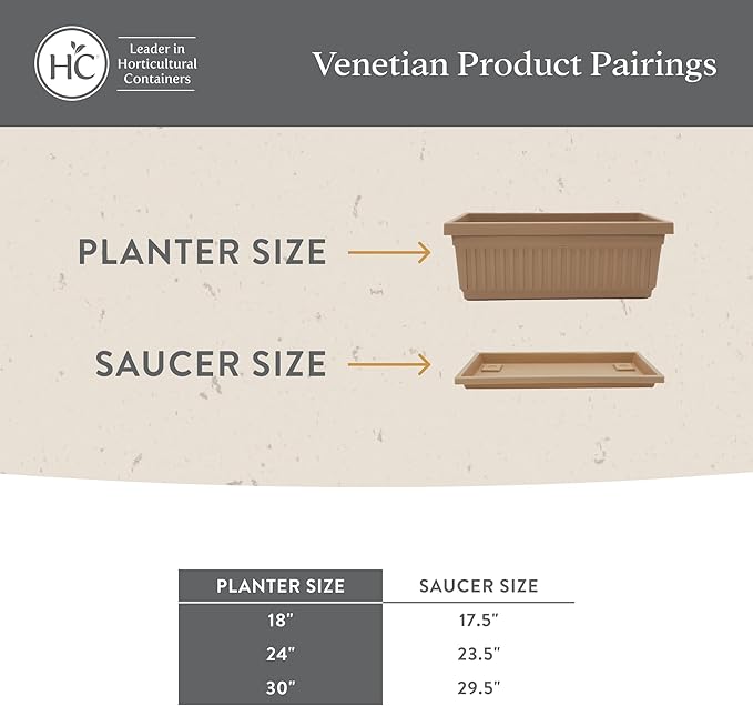 The HC Companies Venetian Window Planter Box w/Drain Plug - Image 7