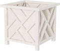 Lattice Design Outdoor Planter Box by PureGarden