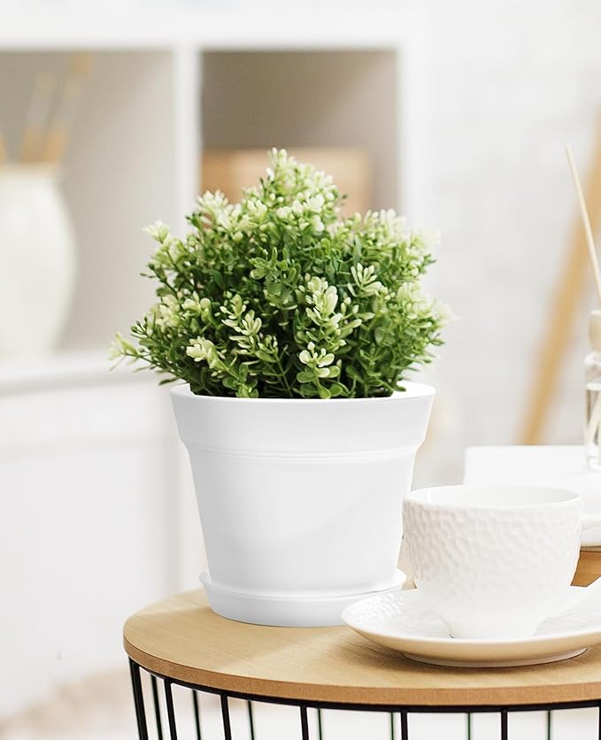 homenote Plant Pots, 6 Inch Flower Pots - Image 6